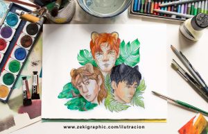 ILUSTRACION_jiaekiart_personalizada-zekigraphic_acuarela_retratos