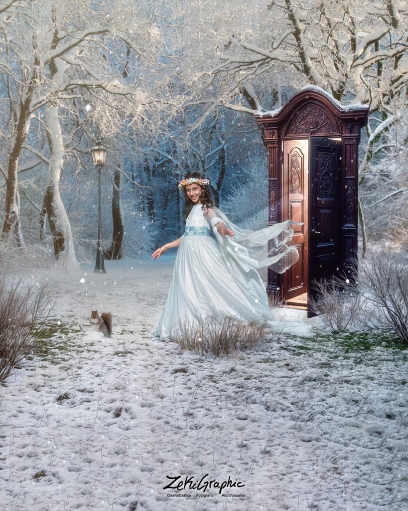 Fotografia artistica comunion narnia zekigraphic murcia vestuario fantasia