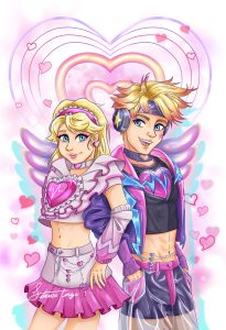 LuxEz Ilustracion Retrato Personalizado Murcia Ilustrador Ilustradora Fuensitrigo Zekigraphic 1