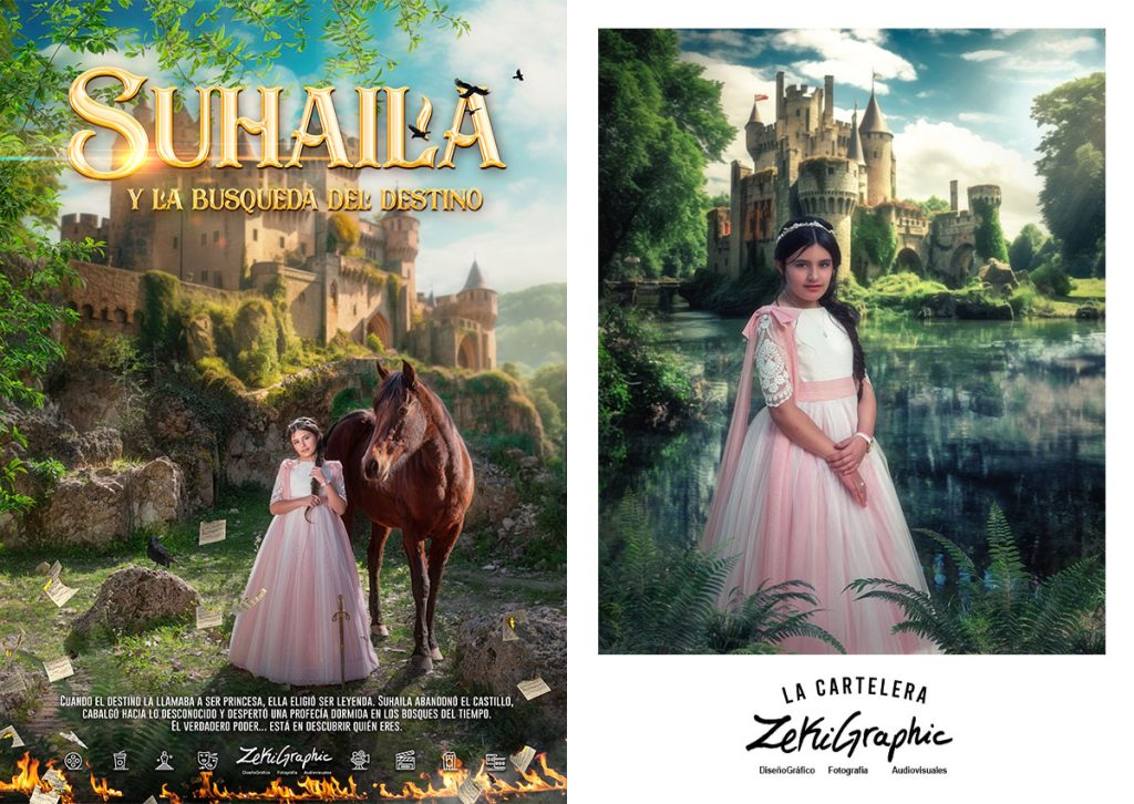 Fotografo Artistico Murcia Poster Caballo Zekigraphic Comunion