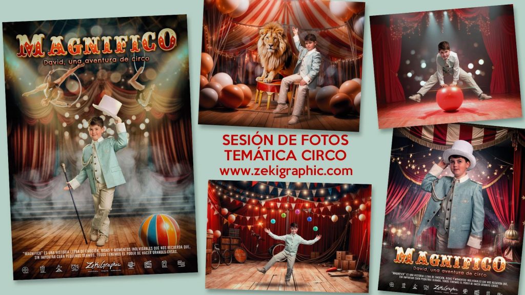 Fotografo Artistico Murcia Poster Pelicula Circo Zekigraphic Comunion Tematica