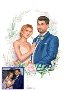 Ilustracion Boda Retrato Fuensitrigo WEB