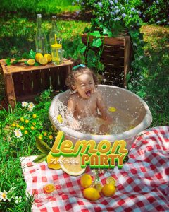 Bebe En Sesion Limon Party Fotografo Murcia