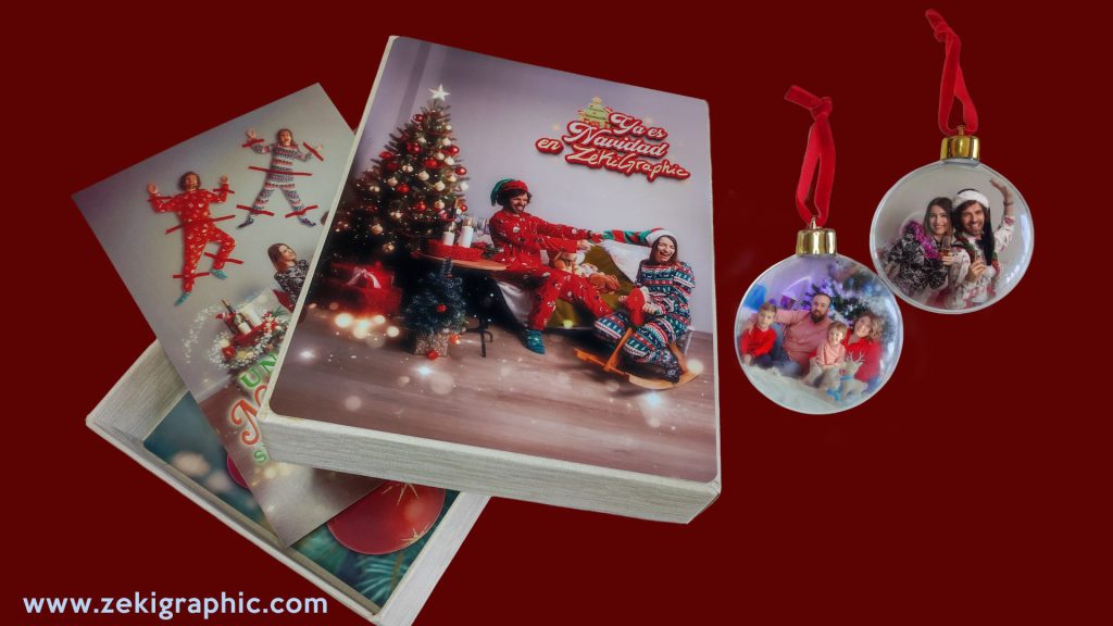 Pack Navidad Sesion Fotos Murcia Familiar Caja Personalizada Zekigraphic