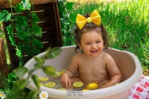 Retrato Infantil Limon Party Verano Zekigraphic