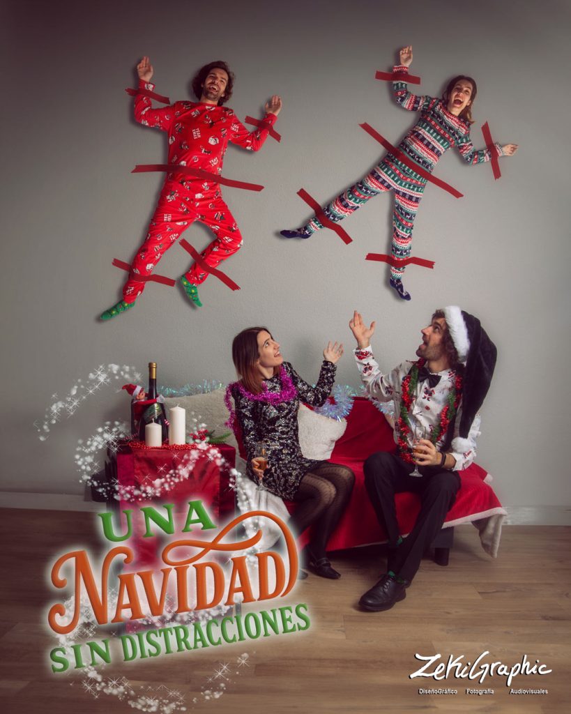 Sesion Navidad Fotografo Infantil Murcia Familiar Original Zekigraphic