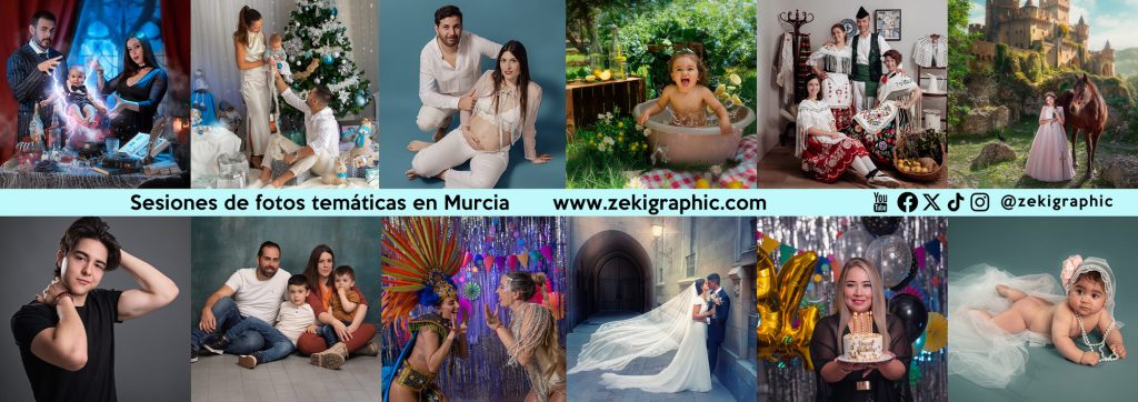 Banner Sesion Fotos Estudio Murcia Zekigraphic Tematico Artistico Fotografo Web