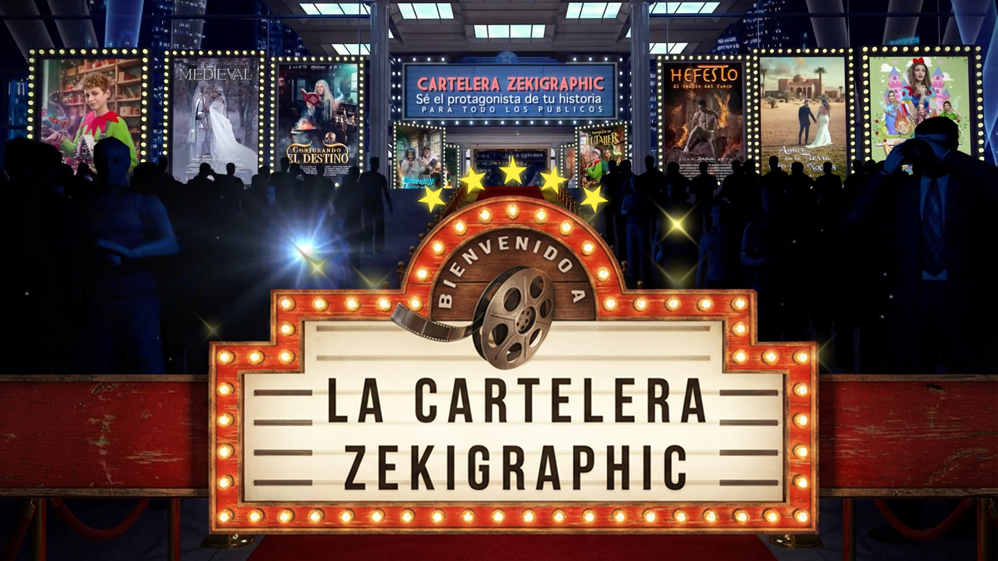 La Cartelera Zekigraphic Poster Pelicula Personalizado Fotografia