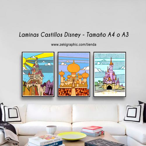 laminas.castillo.disney.zekigraphic