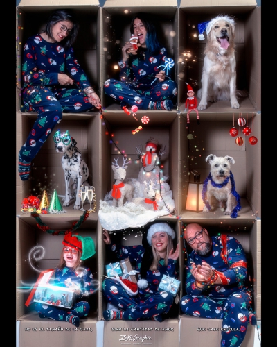 poster-Caja-navidad-familia-perros-zekigraphic-WEB